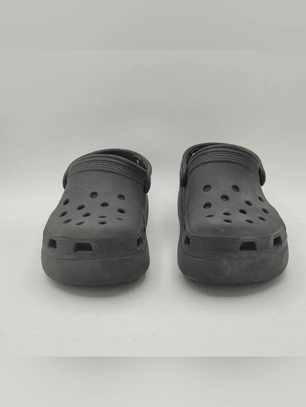 Crocs Black Platform Clogs Size 13